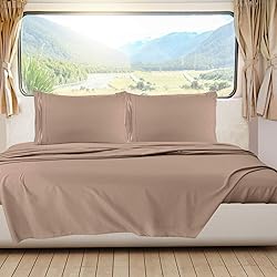 Clara Clark RV Queen Sheets, 6 Piece RV Sheets Set