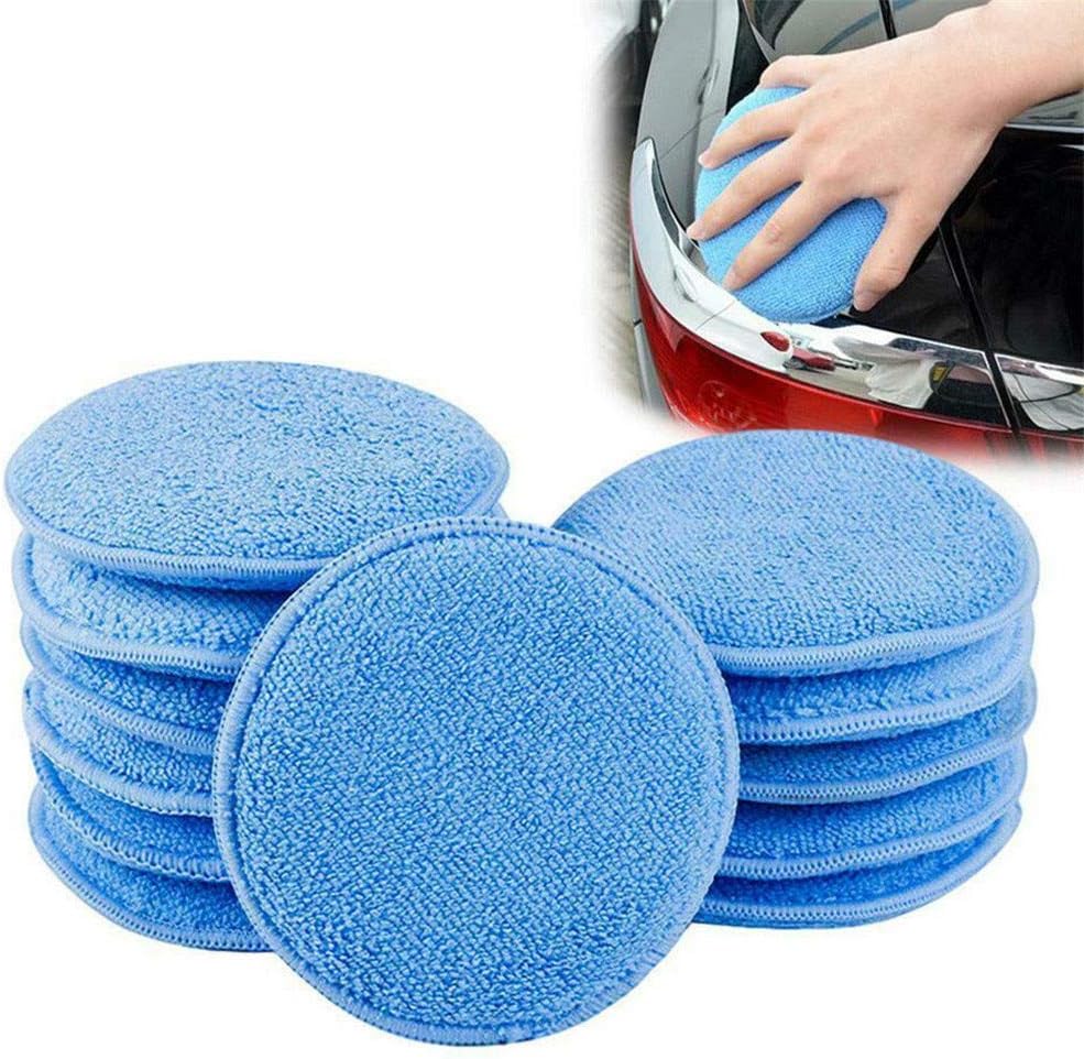 Microfiber Applicator and Cleaning Pads, Car Polishing Pads