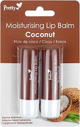 Pretty Pretty Moisturising Lip Balm Coconut Brand Lip Care 0.15 oz