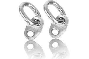 Rendasun 7100 Lifting Bracket Set, 5500lb, High-Strength Stainless Steel, for Engine Hoist, Engine Stand and Lifting Slings-2 Sets