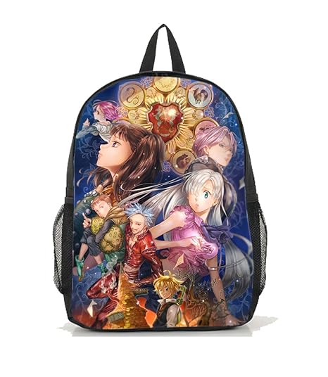 Dreamcosplay The Seven Deadly Sins Backpack Student Bag Cosplay - 