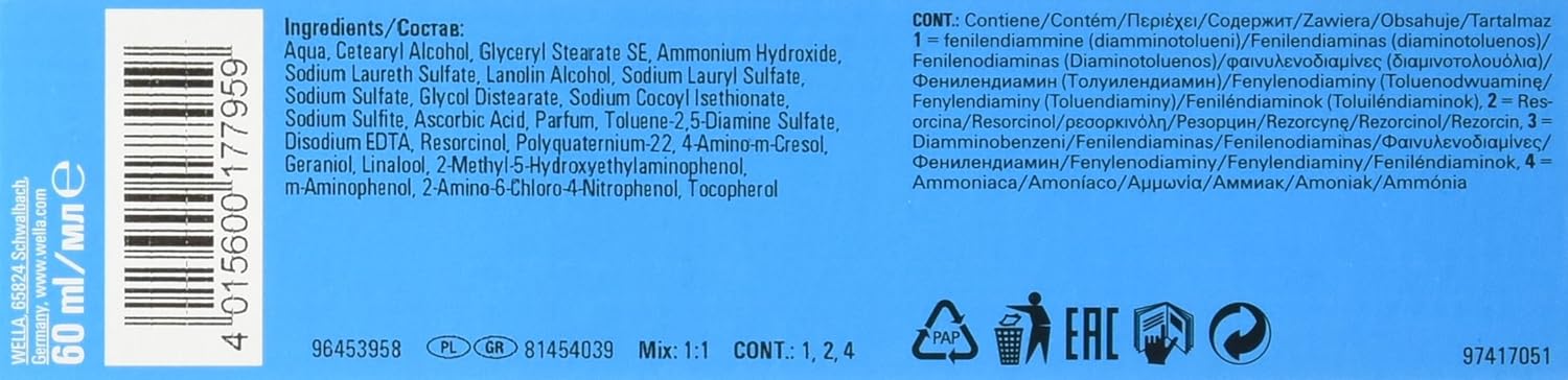 WELLA Number 81454039 KP Pure Naturals Permanent Coloring 60 ml, 10/03, 60 ml (Pack of 1) - Image 3