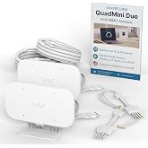 Waveform QuadMini Duo: Low-Profile Omni 8x8 MIMO Antenna Kit, Complete Kit | External signal boosting antenna | 4G/5G routers &amp; gateways | T-Mobile Home Internet G5AR | 10' cable, U.FL &amp; Window entry