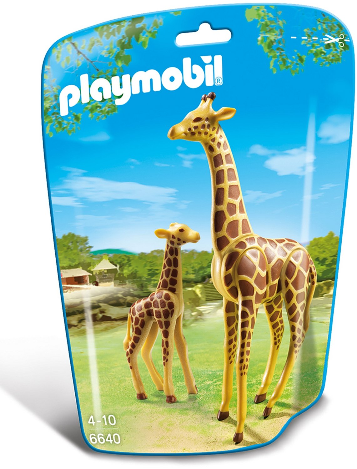 Playmobil 6640 City Life Giraffe with Calf, Fun Imaginative Role-Play, PlaySets Suitable for Children Ages 4+ — image 1