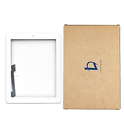 White Touch Screen Digitizer Assembled with Home