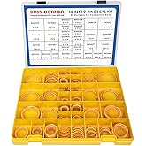 BUSY-CORNER 4C-8253 Seal O-Ring Kit, Silicone 90, Hydraulic Hose Fitting Orings, Fits CAT Caterpillar Excavator 2701533 4C825