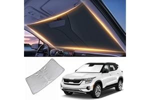 LZYYQX Windshield Sun Shade for Kia Seltos Front Window Shades Cover for 2020-2025 Seltos Windshield Sun Visor Protector Car Accessories
