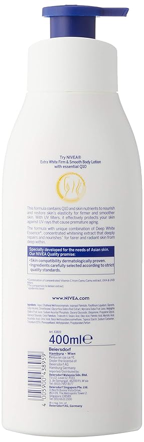 nivea lotion firm and smooth