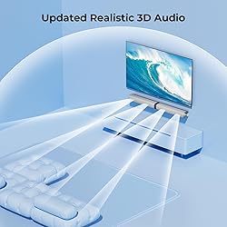 Assistrust Sound Bar for Smart TV, 80W Soundbar