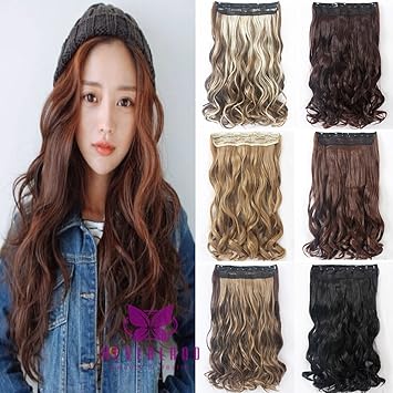 Generic Color 5 22inch 55cm Clip In Hair Extensions Hairpiece