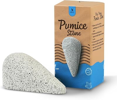 Nimxy Natural Pumice Stone Feet Hands Callus Dead Hard Skin Remover Grey