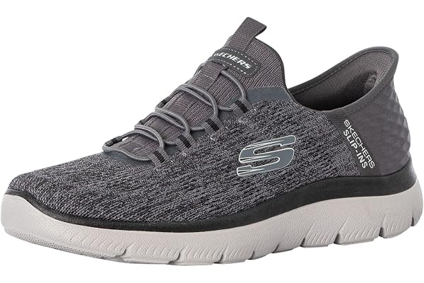 Skechers Mens Summits Key Pace Hands Free Slip-in Sneaker