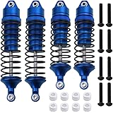 Hobbypark Aluminum Alloy Shock Absorber Assembled Full Metal Big Bore Shocks Front & Rear Replacement of 5862 for Traxxas 1/1