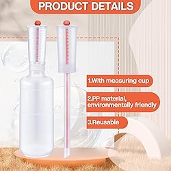 2 Pcs Adjustable Volume Dispensing Bottle 500ml