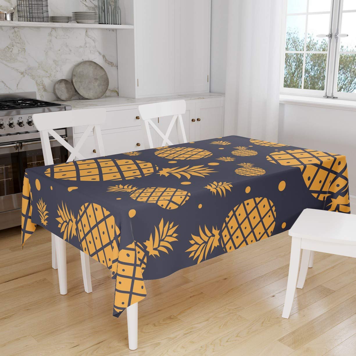 Bonamaison Kitchen Decoration, Tablecloth, 140cm x 160cm - Designed and Manufactured in Turkey