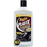 Meguiar's PlastX Clear Plastic Polish, Fast & Easy Plastic Restorer for Headlights, Taillights, Soft Top Windows, and More, R