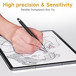 YaCeSyn 8 Pcs Universal 2 in 1 Stylus Pens for