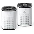 2 Pack CHIVALZ Air Purifiers for Bedroom with True HEPA Filter for Smoke, Dust, Pollen, Pet Dander, Small Air Purifiers for H