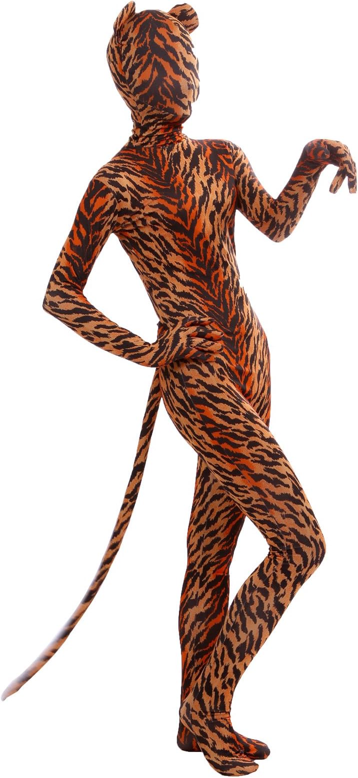 Sheface Full Body Zentai Lycra Spandex Costume Bodysuits
