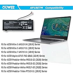 OUWEE AP18E7M Laptop Battery Compatible with Acer