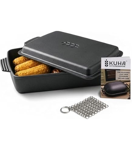 Amazon.com: Old Mountain Cast Iron Pre-Seasoned Oval Single Serve