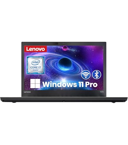 Amazon.com: Lenovo ThinkPad T470 Ultrabook 14-inch FHD Business