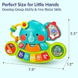 HOLA Baby Toys 3-in-1 Musical Elephant Piano Learning Toy 6-18 Months view 7