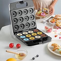 Mini Donut Maker Machine - Mini Pancakes Maker