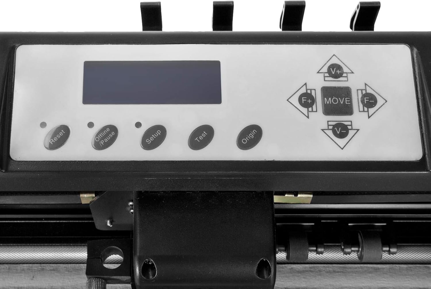 Mophorn Vinyl Cutter Machine 53 Inch Vinyl Cutter 1350mm Plotter Cutter LCD Display Vinyl Plotter Cutter Machine Signmaster Software Sign Making Machine with Stand: Electronics