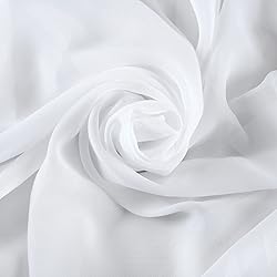 PARTISKY Wedding Arch Draping Fabric,2 Panels 18FT