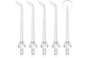 FUNSEE Replacement Head for Bitvae, Replacement Heads Oral Irrigator Refill Heads Jet Tips,Only Compatible C2/ C5/C6 water flosser(Orthodontic Tips)