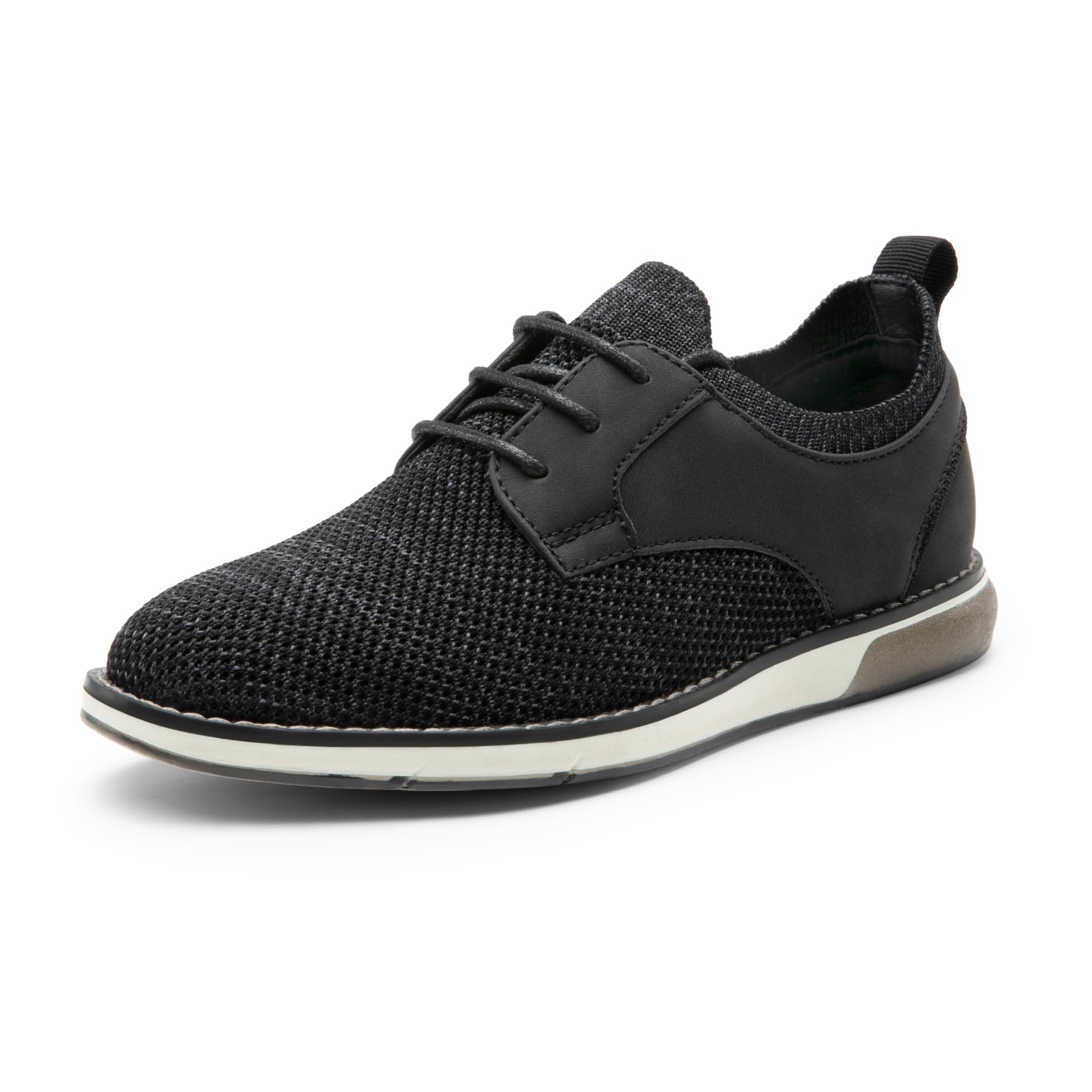 Photo 1 of (used)(see images) Bruno Marc Boy's Mesh Casual Dress Oxford Breathable Uniform Shoes,Size 2 Little Kid,Black-3,SBOX2403K