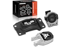 A-Premium 3PCS Engine Motor Mount and Transmission Mount Set Compatible with Ford Focus 2012 2013 2014 2015 2016 2.0L, Replac