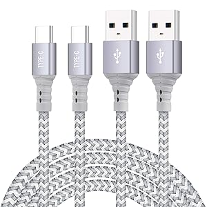 USB C Charger Cable 10-FT 2Pack Cord for Samsung Galaxy A20 A21 A01 A32 A42 5G S9 Plus S9+,Tab A 10.1 8.0 2019/10.5 2018,Tab S6 S5e S4 S3,A20E A20S,A30 A30S,M31 M21 M30 M30S,Fast Charge Charging Wire
