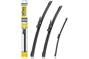 5 PLUS® Silicone Windshield Wipers Replacement for 2011-2024 Ford Explorer Wiper Blades(Set of 3),Automotive Replacement Windshield Wiper Blades For My Car-26"/22"/11"
