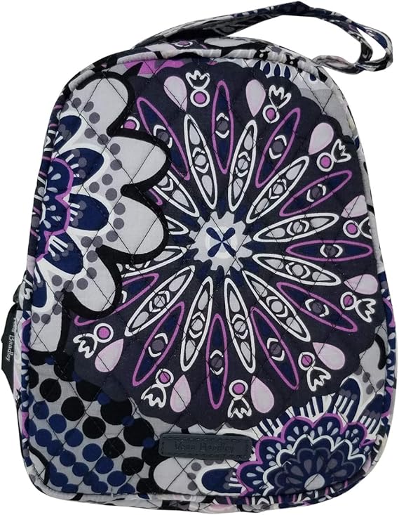 vera bradley lilac medallion lunch bag