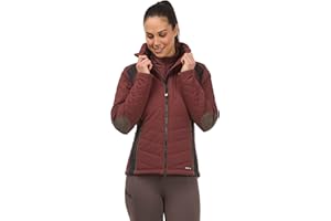 Kerrits Women's Stablemate Quilted Equestrian Jacket – Durable, Stylish, Lightly Insulated Barn Coat with Stretch Panels