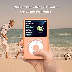 128G Mp3 Player with Bluetooth, 2.4" Portable Mini