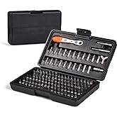 GreaTalent 133in1 90 Degree Right Angle Mini Ratchet Screwdriver Bit Set | S2 Steel 1/4" Hex Shank Magnetic Bit Holder, 36-Tooth Gear Wrench Handle for Tight Spaces