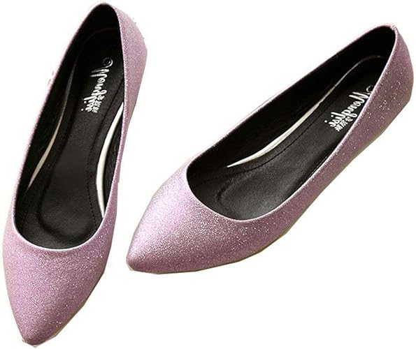Amazon パンプス 痛くない ローヒール ぺたんこ 大きいサイズ 歩きやすい 旅行 疲れない キラキラ ラメ 黒 走れる 脱げない 立ち仕事 おしゃれ フラットシューズ レディース靴 21 5cm 27 5cm バレエシューズ