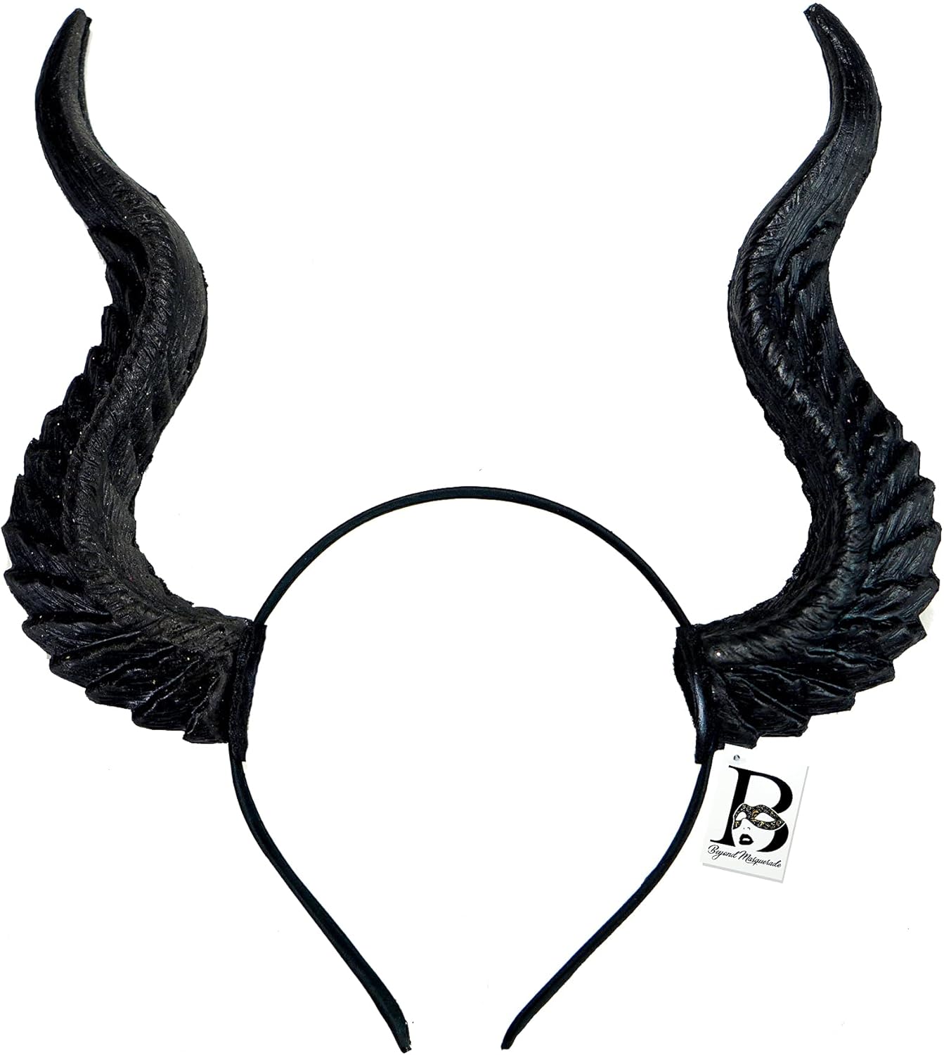 Black Dragon Horns Maleficent Horns Headband Devil Animal