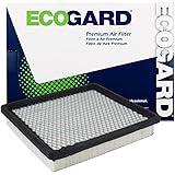 ECOGARD XA5396 Premium Engine Air Filter Fits Dodge Journey 2.4L 2009-2020, Grand Caravan 3.3L 2001-2007, Grand Caravan 3.8L 