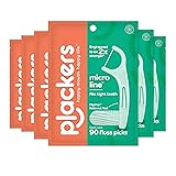 Plackers Micro Line Dental Floss Picks, Fold-Out