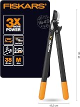 Fiskars PowerGear Loppers Bypass Hook Head 55cm 3.8cm Cutting Diameter view 7
