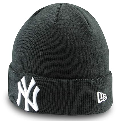 New Era Unisex Kids Kinder Junge Mädchen Streetwear Cuff Knit Beanie Strickmütze Long Beanie gemütliche Passform Mütze Winter