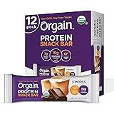 Orgain Organic Plant Based Protein Bar, S'Mores - Vegan, Gluten Free, Non Dairy, Soy Free, Lactose Free, Kosher, Non-GMO, 1.4