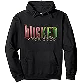 Wicked: For Good Pink To Green Logo Pullover Hoodie