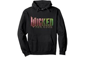 Wicked: For Good Pink To Green Logo Pullover Hoodie