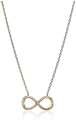 Mystigold Infinity Necklace for women in 18K Gold
