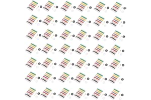 100Packs Disposable Sewing Kit Portable Sewing Needle and Thread for Home Travel and Hotel